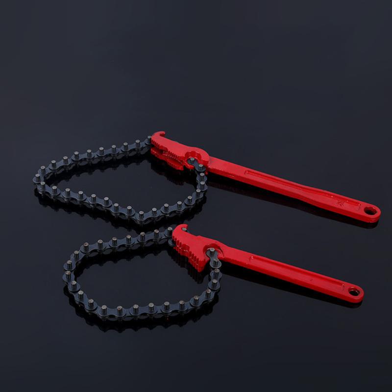 Chain Type Auto Tool Oil Filter Wrench Engine Box Spanner Oil Fuel Filter Wrench Removal Tool Remover
Chain Type Auto Tool Oil Filter Wrench Engine Box Spanner Oil Fuel Filter Wrench Removal Tool Remover