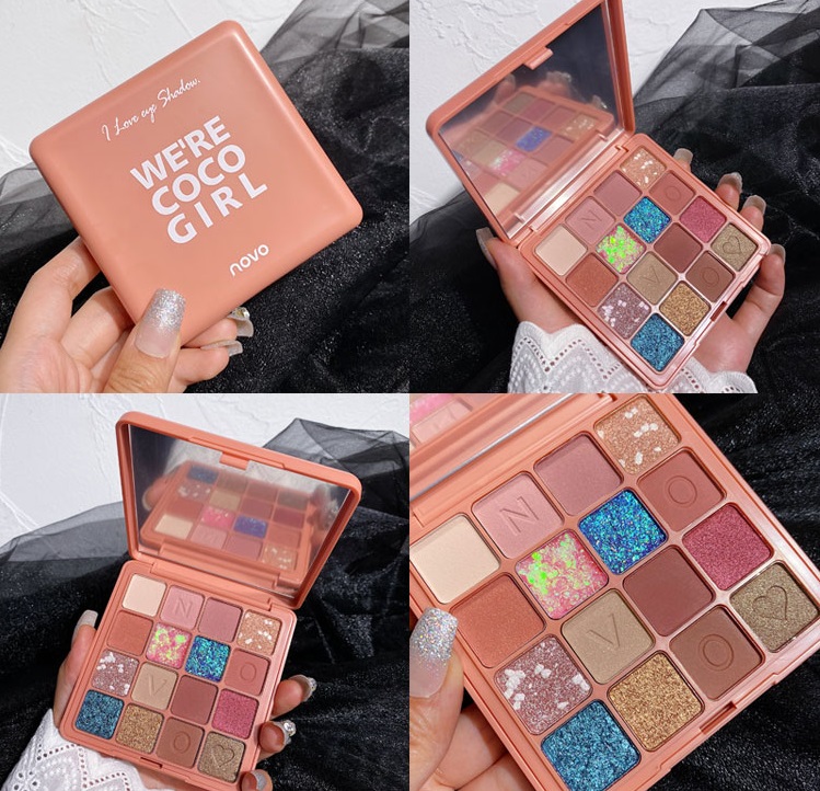 9 Color Glitter Metallic EyeShadow Palette Nude Pigmented Shimmer Matte EyeShadow Pallete Shine Diamond Makeup Palette Cosmetic, 02
9 Color Glitter Metallic EyeShadow Palette Nude Pigmented Shimmer Matte EyeShadow Pallete Shine Diamond Makeup Palette Cosmetic, 02