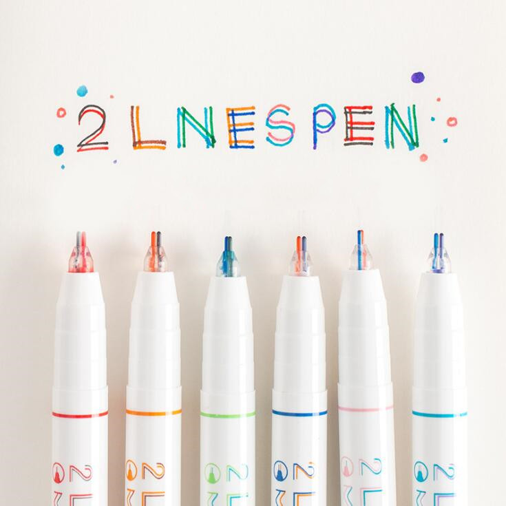 2020 Sharkbang 3PCS 0.5mm Kawaii 2 Lines Pen DIY Graffiti Drawing Painting Pen Art Marker School Office Stationery
2020 Sharkbang 3PCS 0.5mm Kawaii 2 Lines Pen DIY Graffiti Drawing Painting Pen Art Marker School Office Stationery