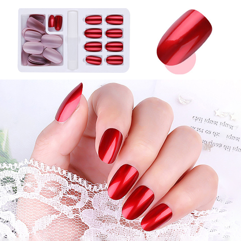 24/30Pcs Fake Nails Detachable False Nails Nail Tips With Jelly Gel Glue on Nail Art Press on, Tjp707-27
24/30Pcs Fake Nails Detachable False Nails Nail Tips With Jelly Gel Glue on Nail Art Press on, Tjp707-27