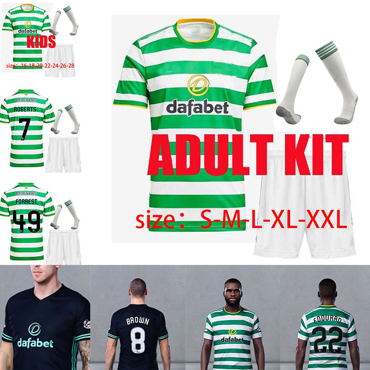 2021 Celtic Soccer Jerseys EDOUARD 2020 2021 BROWN FORREST CHRISTIE Football Shirt GRIFFITHS Celtic FC MCGREGOR Mens Jersey Kids Kit +socks, Black
2021 Celtic Soccer Jerseys EDOUARD 2020 2021 BROWN FORREST CHRISTIE Football Shirt GRIFFITHS Celtic FC MCGREGOR Mens Jersey Kids Kit +socks, Black