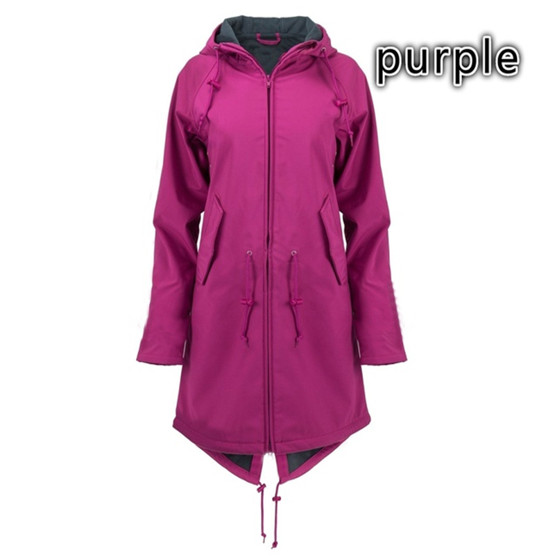 Hot sale plus velvet long women' jackets solid color waterproof jacket ladies hooded raincoat outdoor jackets 5XL
Hot sale plus velvet long women' jackets solid color waterproof jacket ladies hooded raincoat outdoor jackets 5XL