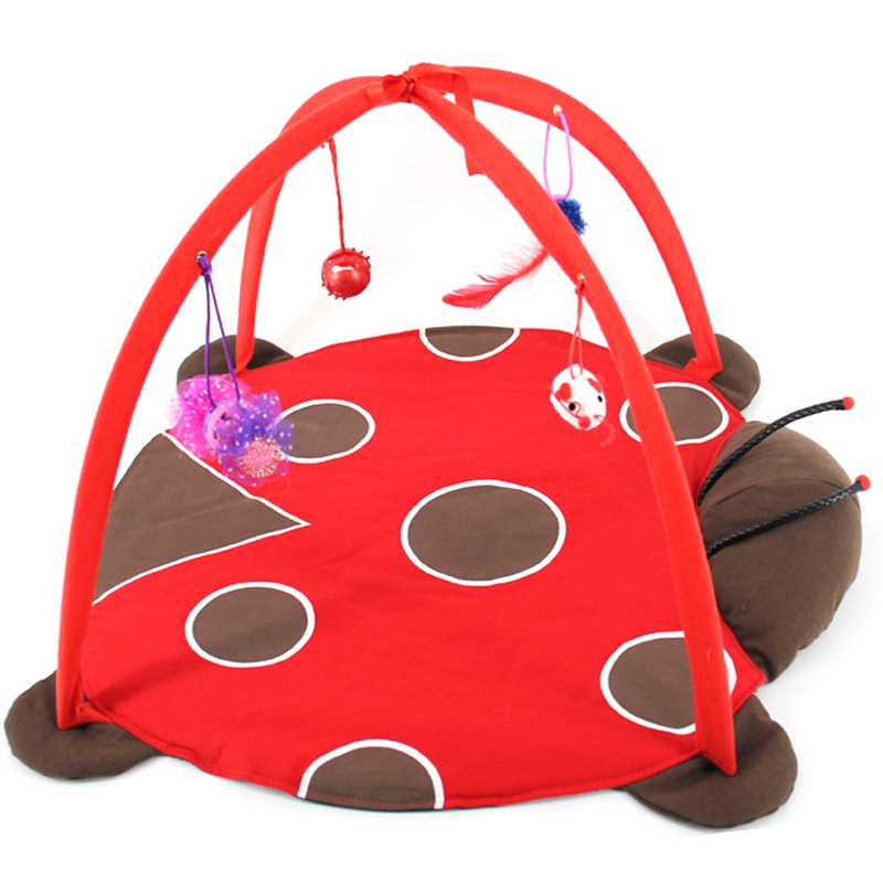 Cat Tent with Hanging Toys - Ball Mouse and More to Help Cat Exercise, Bed Tent Kitten Mat Pet Supplies
Cat Tent with Hanging Toys - Ball Mouse and More to Help Cat Exercise, Bed Tent Kitten Mat Pet Supplies