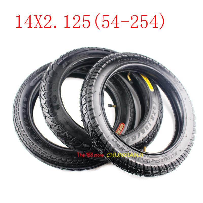 Super 14 Inch Wheel Tire 14 X 2.125 / 54-254 Tyre Inner Tube Fits Many Gas Electric Scooters and E-Bike 14*2.125 Tire 14x2.125
Super 14 Inch Wheel Tire 14 X 2.125 / 54-254 Tyre Inner Tube Fits Many Gas Electric Scooters and E-Bike 14*2.125 Tire 14x2.125