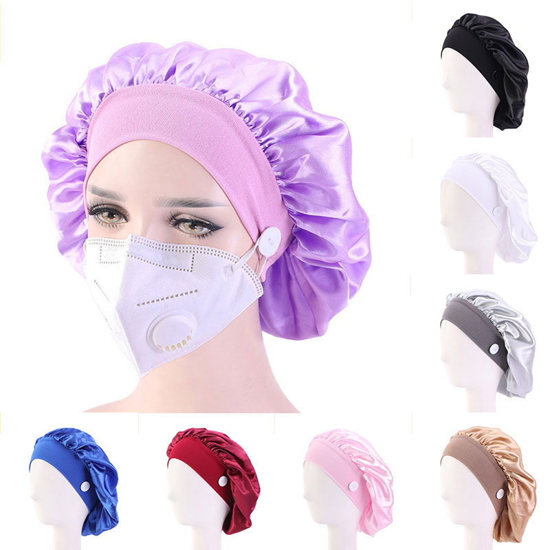 New Reversible Satin Bonnet double layer adjustable size Sleep Night Cap Head Cover Bonnet Hat for For Curly Springy Hair Black
New Reversible Satin Bonnet double layer adjustable size Sleep Night Cap Head Cover Bonnet Hat for For Curly Springy Hair Black