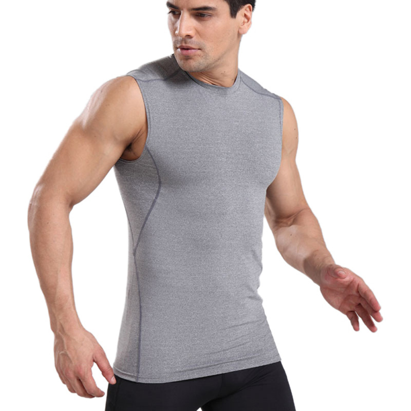men's vest fitness training exercise sweating and quick-drying basketball clothes Outdoor running sports shirt sports tights, Black
men's vest fitness training exercise sweating and quick-drying basketball clothes Outdoor running sports shirt sports tights, Black