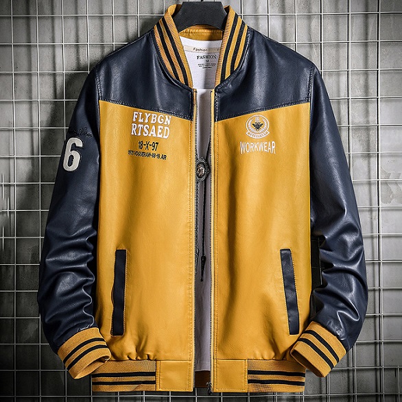 Men Fashion Jackets 2020 New Arrival Casual Long Sleeve Motorcycle Jackets Men Autumn Winter Casual Panelled Contrast Color Coat Hot Sale, White
Men Fashion Jackets 2020 New Arrival Casual Long Sleeve Motorcycle Jackets Men Autumn Winter Casual Panelled Contrast Color Coat Hot Sale, White