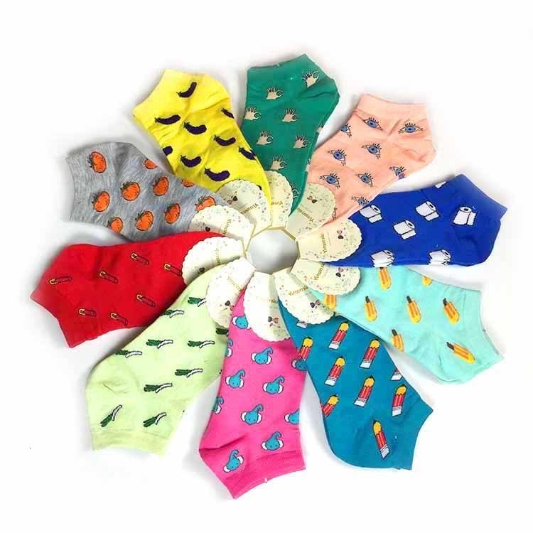 New Cute 11 fruit color love candy color cotton sock summer style women's socks women's thin sock slippers 1pair=2pcs ws186, Black;white
New Cute 11 fruit color love candy color cotton sock summer style women's socks women's thin sock slippers 1pair=2pcs ws186, Black;white