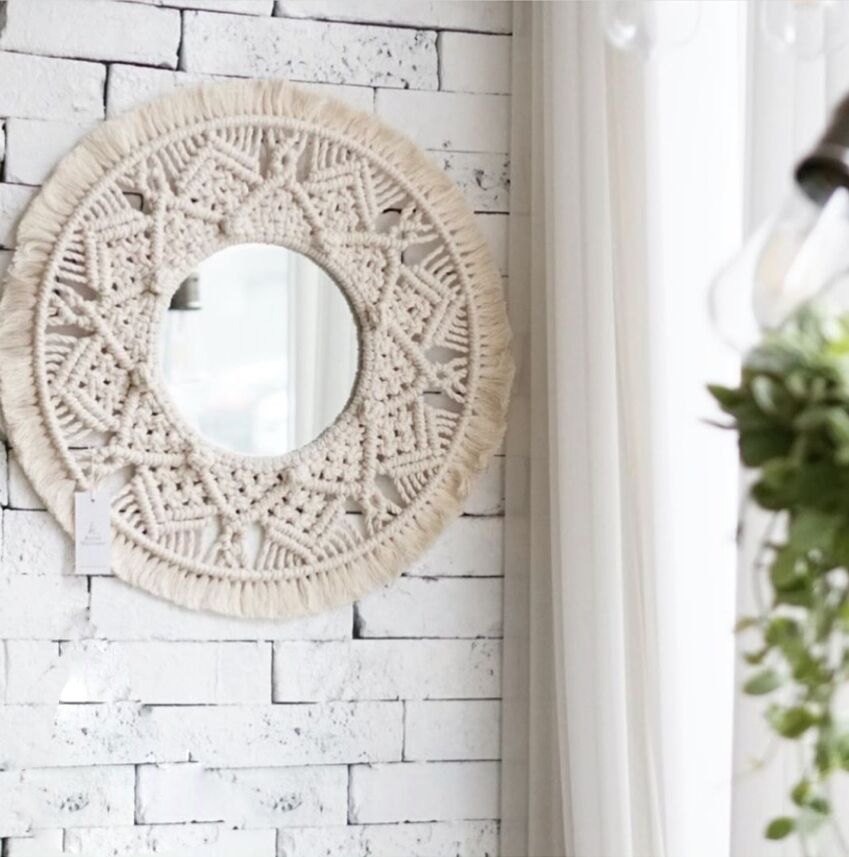 Wall Mirror Boho Style Creative Wall Hanging Mirror Home Decor Fashion Modern Art Living Room Home Decoration for Kids Room Living Art
Wall Mirror Boho Style Creative Wall Hanging Mirror Home Decor Fashion Modern Art Living Room Home Decoration for Kids Room Living Art
