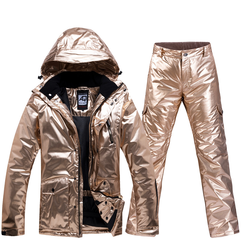 2020 Fashion Ski Suit Snowboard Jacket Men Women Waterproof Warm Windproof Couple Outdoor Sports Snow Jackets And Pants Camping, Silver
2020 Fashion Ski Suit Snowboard Jacket Men Women Waterproof Warm Windproof Couple Outdoor Sports Snow Jackets And Pants Camping, Silver