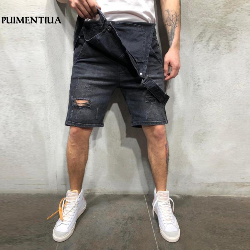 LOOZYKIT 2020 Summer Men' Casual Loose Overall Shorts Knee Length Ripped Denim Bib Shorts Homme Hole Belt Rompers Streetwear, Dark blue
LOOZYKIT 2020 Summer Men' Casual Loose Overall Shorts Knee Length Ripped Denim Bib Shorts Homme Hole Belt Rompers Streetwear, Dark blue