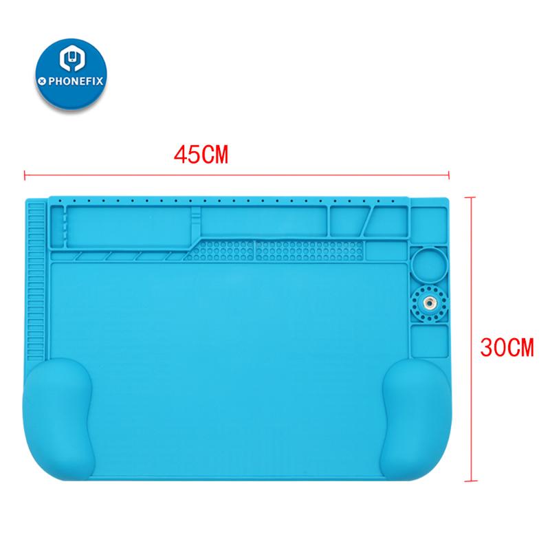 Heat Insulation Working Mat Mobile Phone Repair Insulation Pad for BGA Soldering Station Insulator Pad Maintenance Platform
Heat Insulation Working Mat Mobile Phone Repair Insulation Pad for BGA Soldering Station Insulator Pad Maintenance Platform