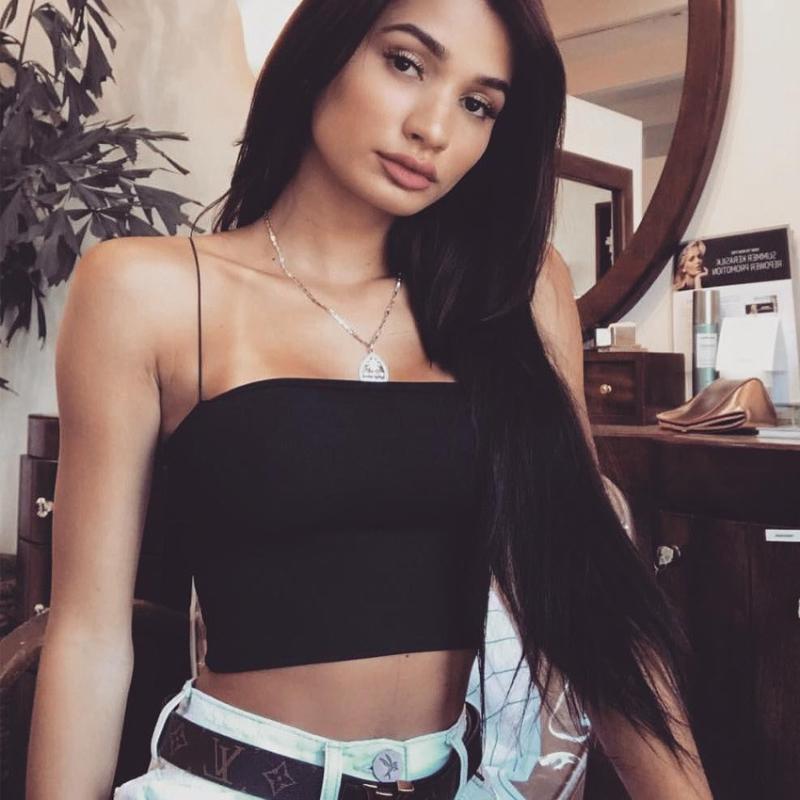 Women Spaghetti Strap Crop Top, Sexy Bodycon Sleeveless Cami Tube Top Basic Plain Camisole, Beige
Women Spaghetti Strap Crop Top, Sexy Bodycon Sleeveless Cami Tube Top Basic Plain Camisole, Beige