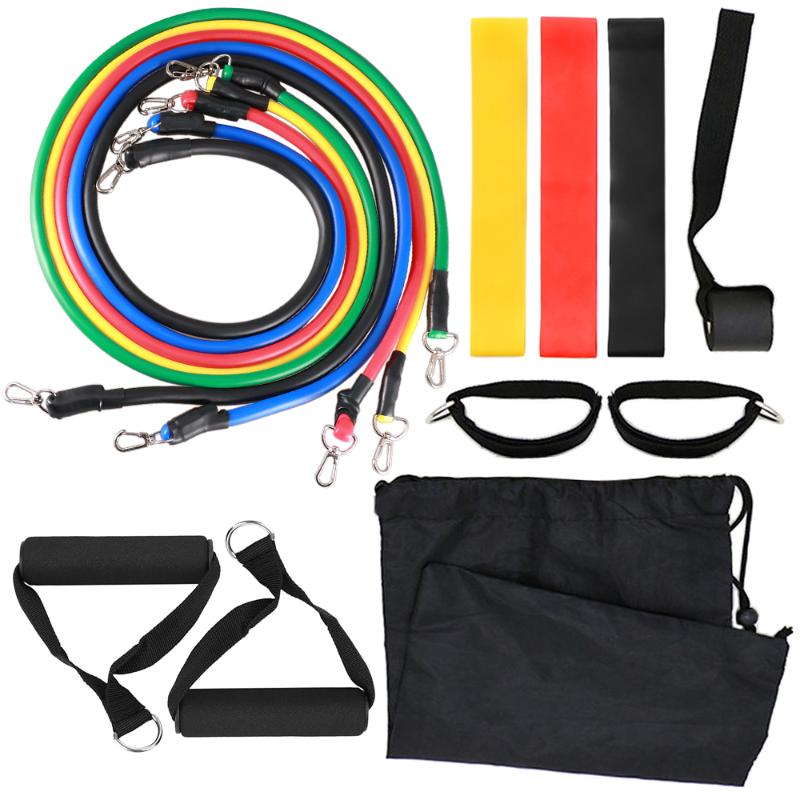 Hot 14-in-1 Resistance Bands Set Yoga Exercise Fitness Band Rubber Loop Tube Bands Home Gym Fitness Exercise Pilates Yoga Brick
Hot 14-in-1 Resistance Bands Set Yoga Exercise Fitness Band Rubber Loop Tube Bands Home Gym Fitness Exercise Pilates Yoga Brick