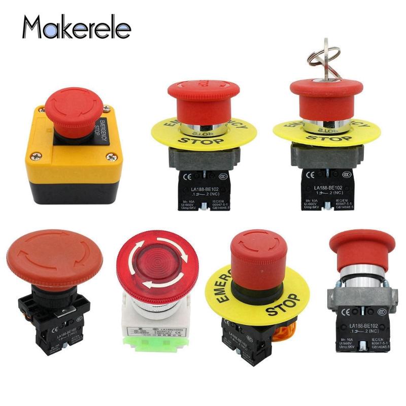Electrical Buttons For Industrial Electrical Equipment Start And Stop Buttons NC Emergency Stop Tuttons Multiple Models 1 Pc
Electrical Buttons For Industrial Electrical Equipment Start And Stop Buttons NC Emergency Stop Tuttons Multiple Models 1 Pc