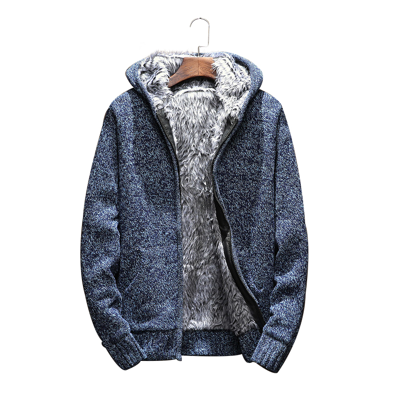 Male Autumn Winter Fashion Brand Long Sleeve/Hooded Knitting Thickening High Quality Keep Warm Sweater Men Leisure Coat, Black
Male Autumn Winter Fashion Brand Long Sleeve/Hooded Knitting Thickening High Quality Keep Warm Sweater Men Leisure Coat, Black