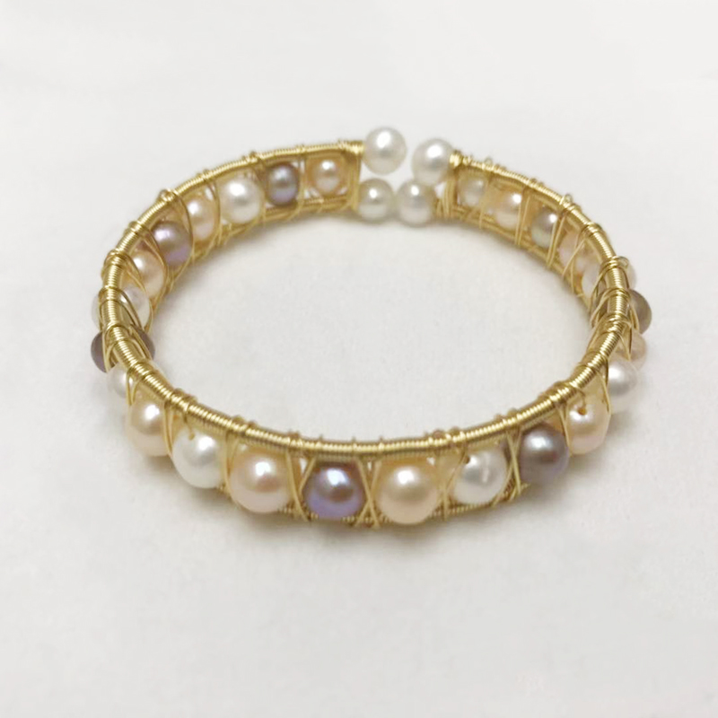 Multi-colored Baroque Pearl Pulsera Hombre Bangles For Women Non-fading Luxury Jonc Bracelet Femm 2020 New Trendy Jewelry
Multi-colored Baroque Pearl Pulsera Hombre Bangles For Women Non-fading Luxury Jonc Bracelet Femm 2020 New Trendy Jewelry