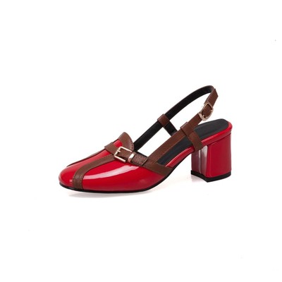Women's shoes 2020 spring, summer and autumn new one-word buckle versatile and comfortable thick-heeled extra-large heel shoes, Apricot
Women's shoes 2020 spring, summer and autumn new one-word buckle versatile and comfortable thick-heeled extra-large heel shoes, Apricot