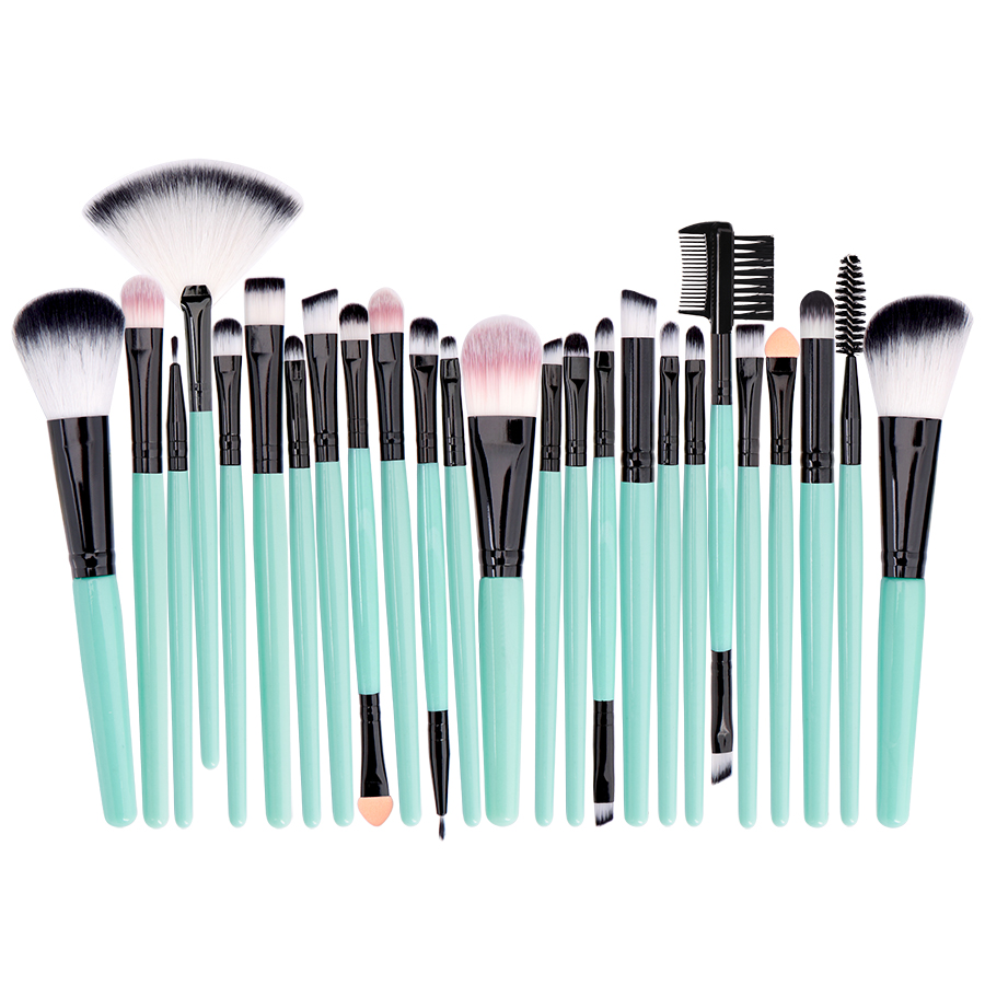 hot selling whosale 25 pcs eye brush japan high quality eyeshadow brush cosmetic tools facial makeup kabuki set