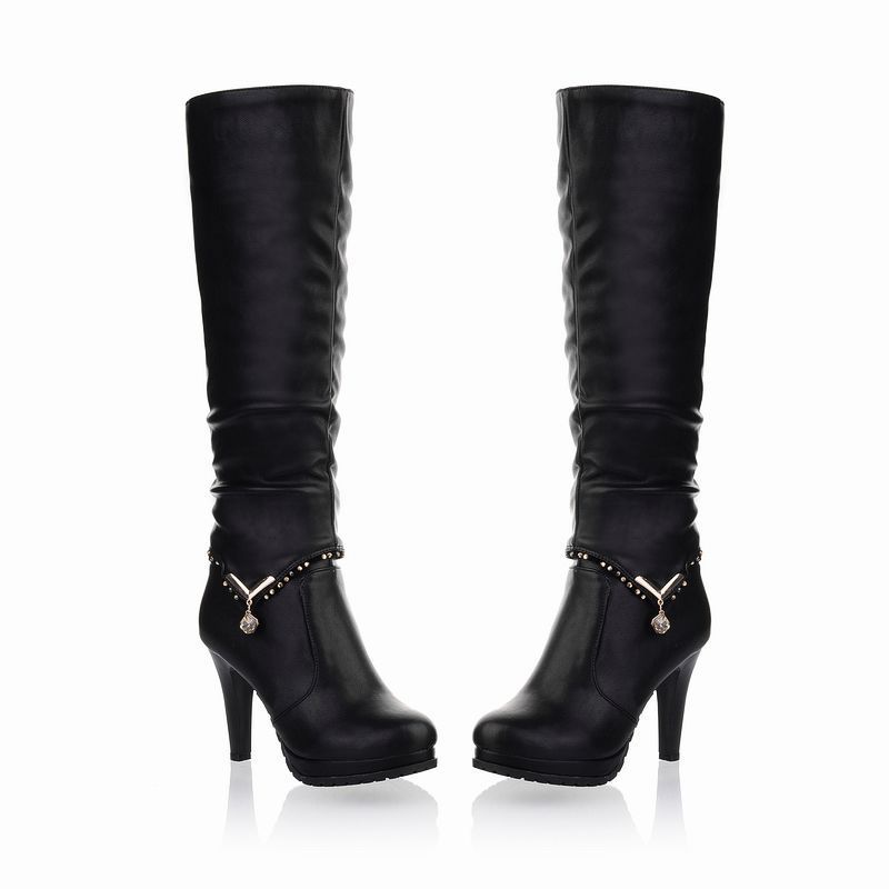 Thigh high boots sexy high heels over the knee long boots women winter pu leather platform ladies shoes zapatos mujer plus size, Black 10cm
Thigh high boots sexy high heels over the knee long boots women winter pu leather platform ladies shoes zapatos mujer plus size, Black 10cm