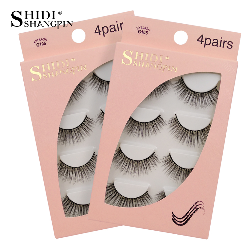 SHIDISHANGPIN Mink Eyelashes 3D Mink Lashes Handmade False Eyelashes Natural Long 3d lashes Wispy Fake Maquiagem
SHIDISHANGPIN Mink Eyelashes 3D Mink Lashes Handmade False Eyelashes Natural Long 3d lashes Wispy Fake Maquiagem
