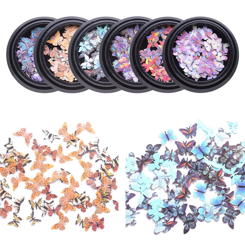 1pcs 3D Glitter Flakes Butterfly Nail Sequins Nail Art Decoration Stickers Decals NEW 2020
1pcs 3D Glitter Flakes Butterfly Nail Sequins Nail Art Decoration Stickers Decals NEW 2020