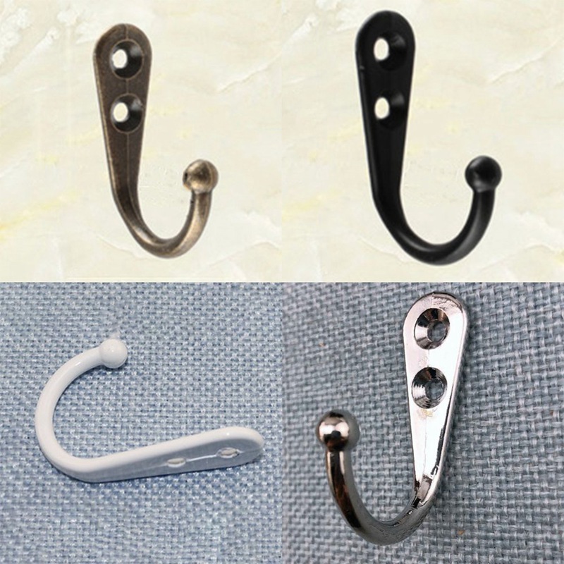 10PCS Single Prong Hook Classical Mini Size Wall Mounted Retro Cloth Hanger For Coats Hats Towels Keys Home Save Room Organizer
10PCS Single Prong Hook Classical Mini Size Wall Mounted Retro Cloth Hanger For Coats Hats Towels Keys Home Save Room Organizer