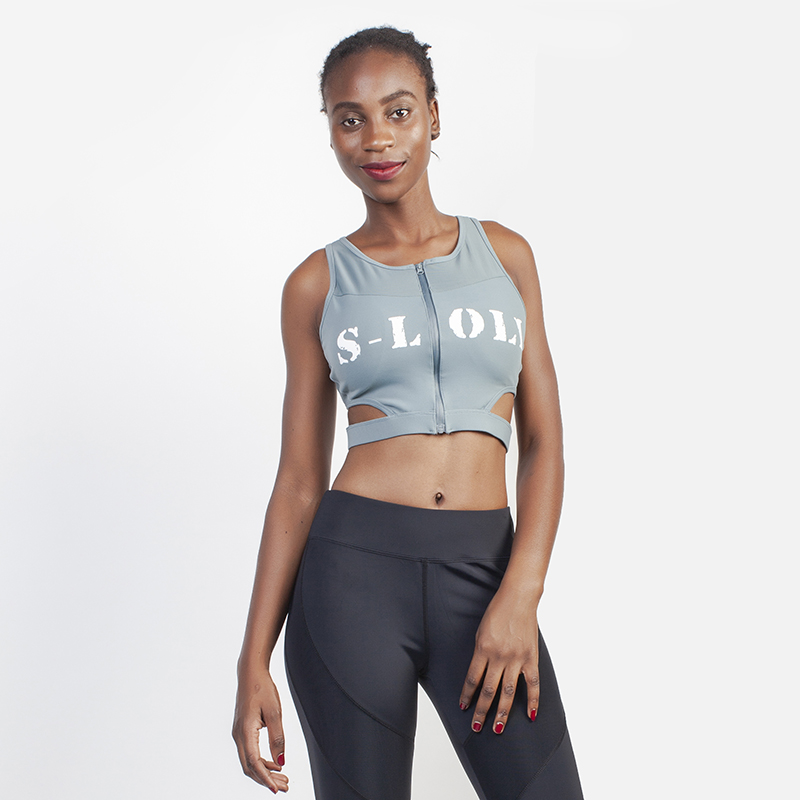 sylphlike loli sports bra sexy yoga bras sports bra zipper fitness women zipper front top fitness, Gray
sylphlike loli sports bra sexy yoga bras sports bra zipper fitness women zipper front top fitness, Gray