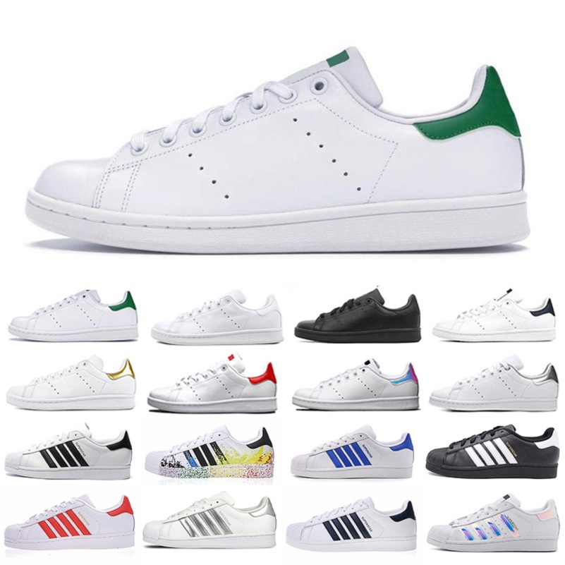 Green Silver Stan smith Superstar Mens Casual Shoes Superstars Hologram platform Leather Shoe Plate-forme Men Women trainers sports sneakers, Item 15
Green Silver Stan smith Superstar Mens Casual Shoes Superstars Hologram platform Leather Shoe Plate-forme Men Women trainers sports sneakers, Item 15