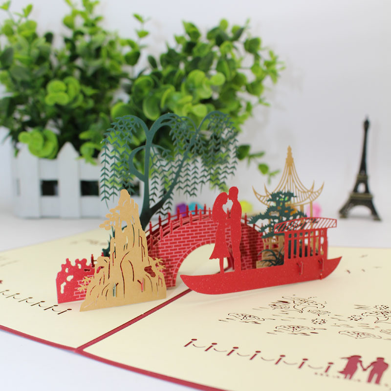 Hot Sale 3D Up Greeting Card Love Romantic Birthday Wedding Aniversary Valentine's Day Invitations Greeting Cards Gifts
Hot Sale 3D Up Greeting Card Love Romantic Birthday Wedding Aniversary Valentine's Day Invitations Greeting Cards Gifts