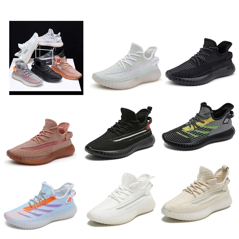 Atacado Mens 2020 Running Shoes Sneakers Yeezreel Kanye West Zebra Citrin Hyper…