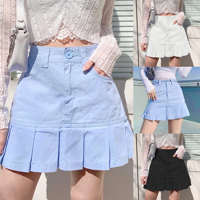 Harajuku Women Bodycon Skirt with Pocket Summer Fashion Mini Skirt Sexy Ladies High Waist Pleated, Black
Harajuku Women Bodycon Skirt with Pocket Summer Fashion Mini Skirt Sexy Ladies High Waist Pleated, Black