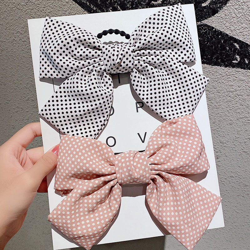 Ins Large Hair Bows Scrunchies Korean Dot Butterfly Bowknot Hair Ties Accessories For Women Girls Elegant Elastic Rubber Bands
Ins Large Hair Bows Scrunchies Korean Dot Butterfly Bowknot Hair Ties Accessories For Women Girls Elegant Elastic Rubber Bands