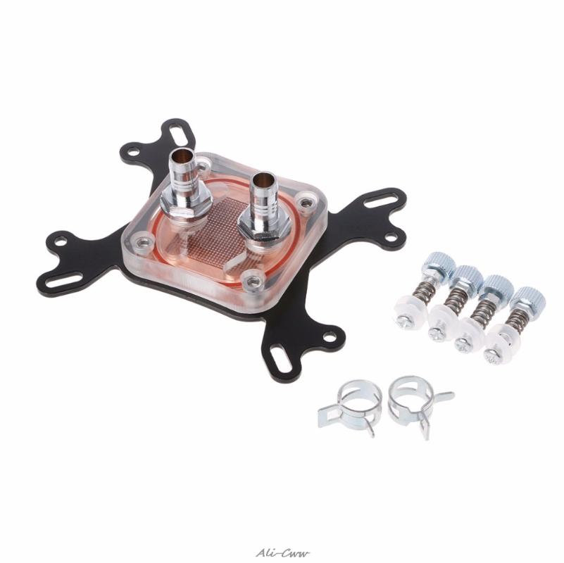 1 Set 2-Color Computer CPU Water Cooler 50mm Transparent Cover Cooling Block For AMD Intel PC Water Cooling High Quality
1 Set 2-Color Computer CPU Water Cooler 50mm Transparent Cover Cooling Block For AMD Intel PC Water Cooling High Quality