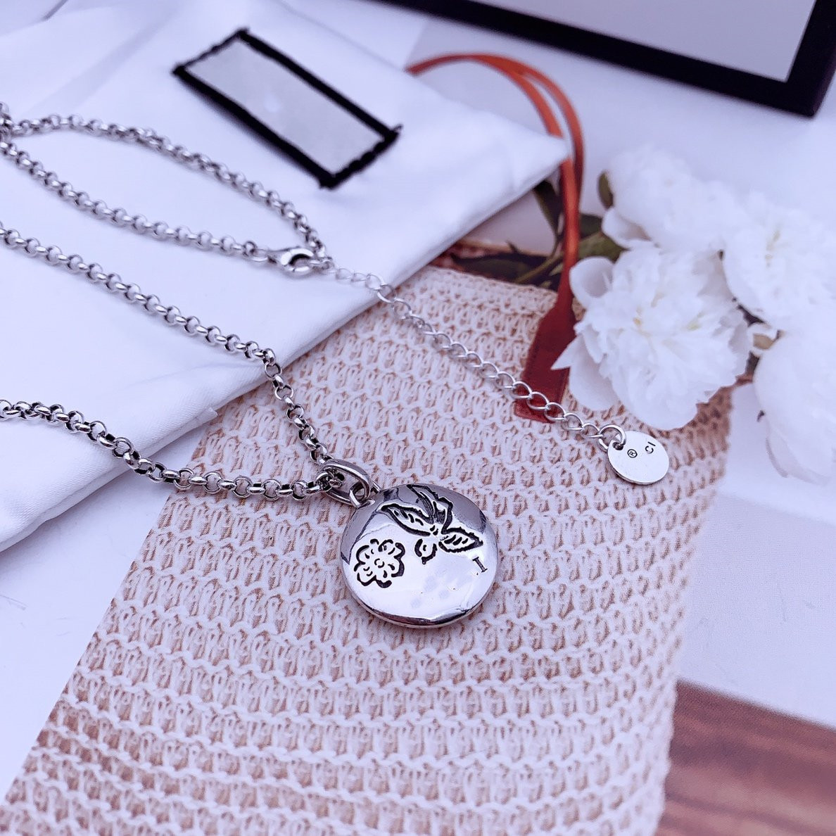 3 Styles 55cm Charm Necklaces for Unisex G Top Quality 925 Sterling Silver Love Animal Necklace Long Chain Necklaces Fashion Supply