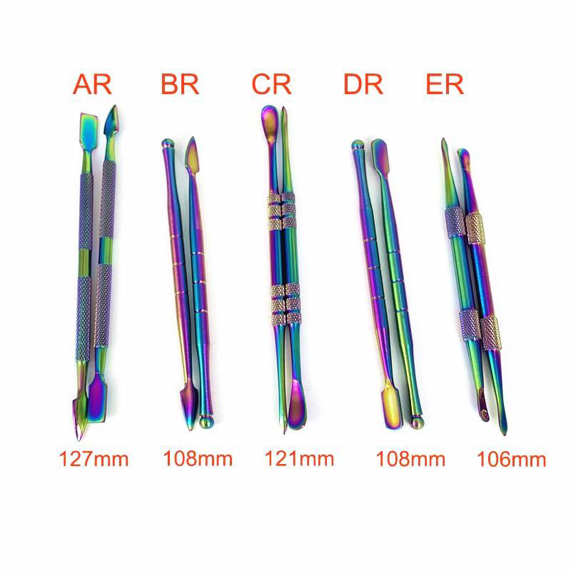 5 Style Colorful 106mm-127mm Metal Dab Tool Jar Smoking Tool For Wax Dry Herb Vaporizer Pen Stainless Steel Nail Water Bong Dabber Tools
5 Style Colorful 106mm-127mm Metal Dab Tool Jar Smoking Tool For Wax Dry Herb Vaporizer Pen Stainless Steel Nail Water Bong Dabber Tools