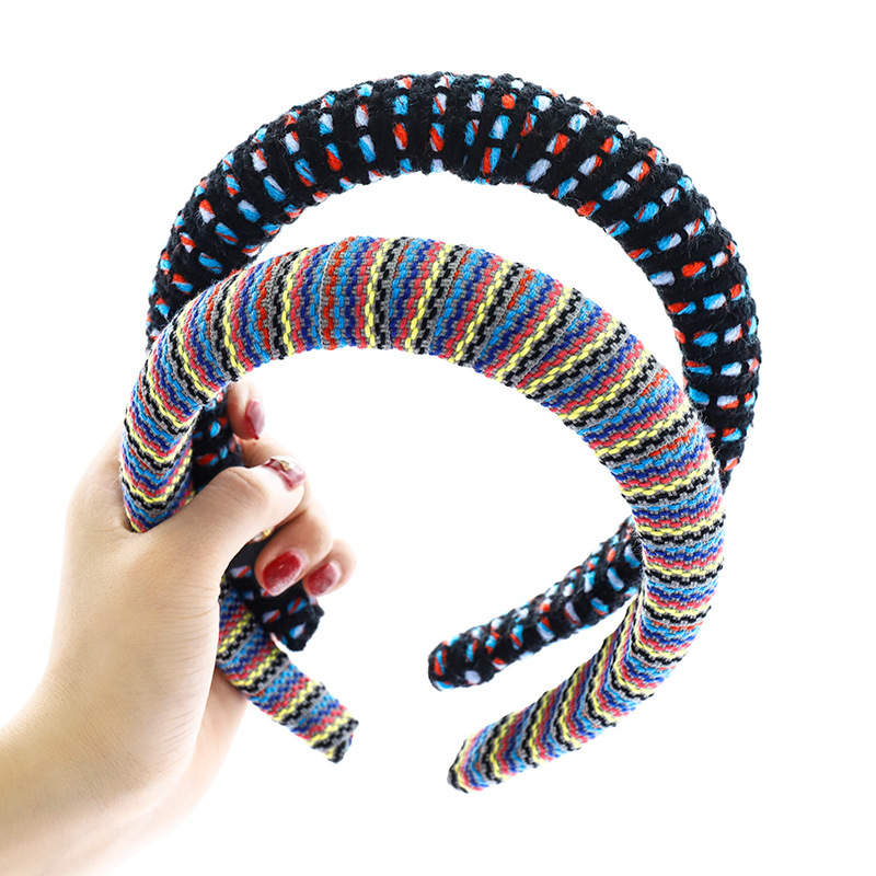 Vintage Striped Braided Sponge Bezel Hair Band Women Headband Girls Hair Accessories Hoop Clips opaska do wlosow diademas
Vintage Striped Braided Sponge Bezel Hair Band Women Headband Girls Hair Accessories Hoop Clips opaska do wlosow diademas