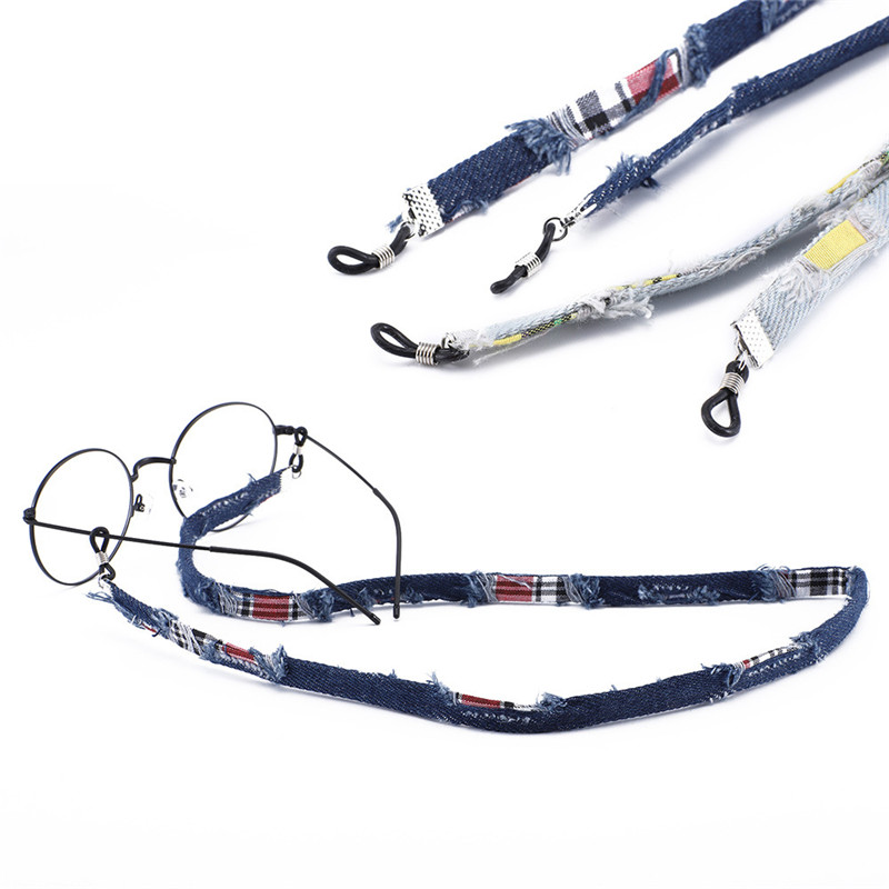 Gray Dark Blue Denim Canvas Chain Sunglasses Lanyard Strap Eyeglass Necklace Band Glasses Cord For Face Mask Reading Glasses
Gray Dark Blue Denim Canvas Chain Sunglasses Lanyard Strap Eyeglass Necklace Band Glasses Cord For Face Mask Reading Glasses