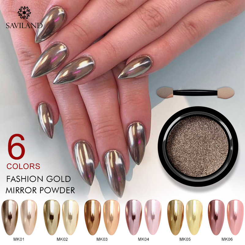 SAVILAND Gold Mirror Powder Magic Mirror Nail Glitter Sequins Gold Powder Chrome Pigments DIY for Soap Foam Nail Art Design, 7ml top coat
SAVILAND Gold Mirror Powder Magic Mirror Nail Glitter Sequins Gold Powder Chrome Pigments DIY for Soap Foam Nail Art Design, 7ml top coat