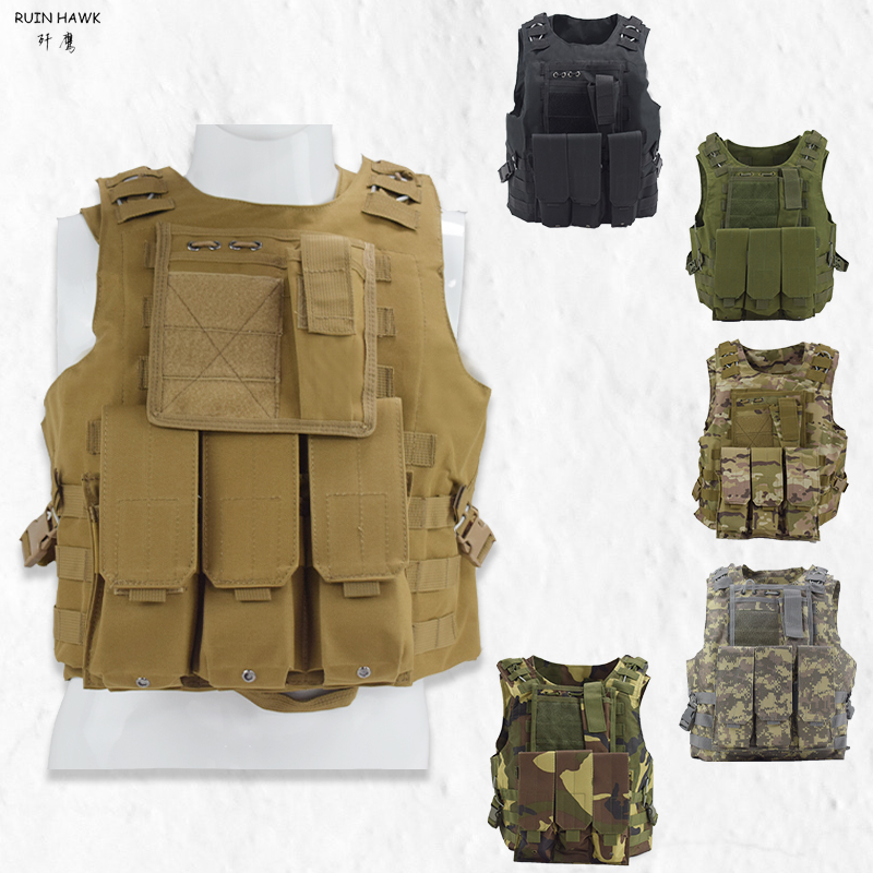 Gear Army Paintball Combat Protective Vest Outdoor Camouflage Body Armor Tactical Hunting Vest For CS Wargame, Black
Gear Army Paintball Combat Protective Vest Outdoor Camouflage Body Armor Tactical Hunting Vest For CS Wargame, Black