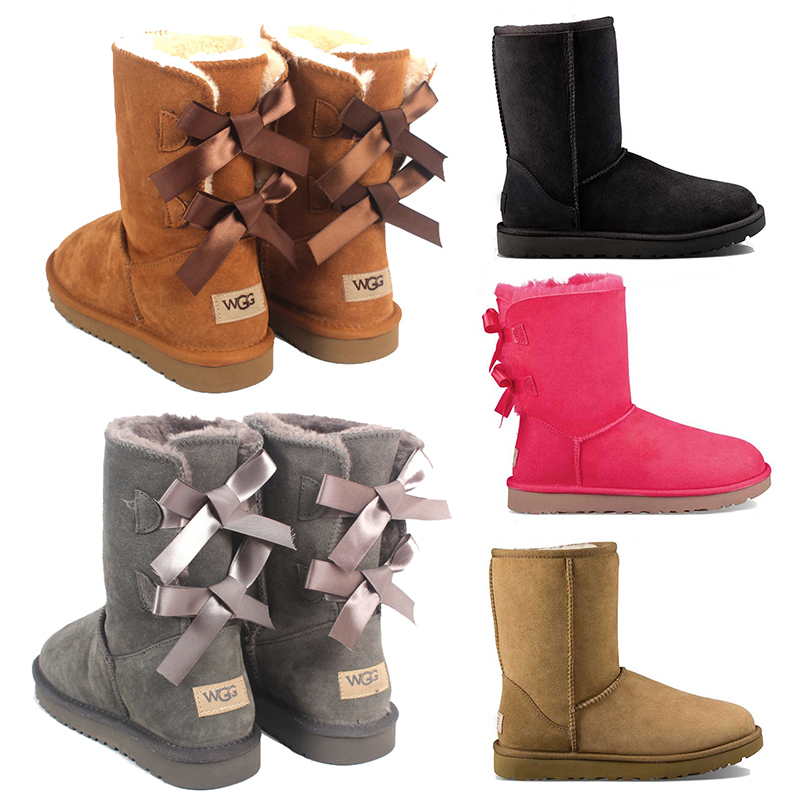Women's Shoes Wgg Winter Ladies Snow Boots Australia Women's Boots Brown Sheep Leather Ankle Boots Non-slip Warmth Snow Shoes, A22-mini 1 bow - koffe
Women's Shoes Wgg Winter Ladies Snow Boots Australia Women's Boots Brown Sheep Leather Ankle Boots Non-slip Warmth Snow Shoes, A22-mini 1 bow - koffe
