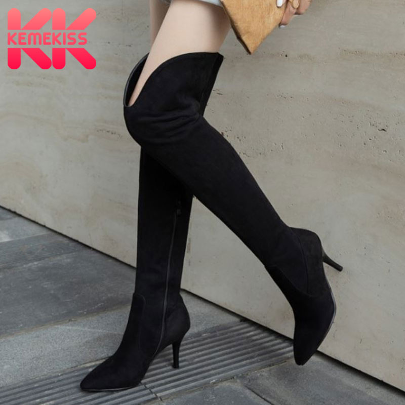 KemeKiss Size 30-43 Women Over Knee Boots Sexy Tassle Thin High Heel Winter Shoes Woman Warm Zip Long Boot Lady Party Footwear, Black
KemeKiss Size 30-43 Women Over Knee Boots Sexy Tassle Thin High Heel Winter Shoes Woman Warm Zip Long Boot Lady Party Footwear, Black
