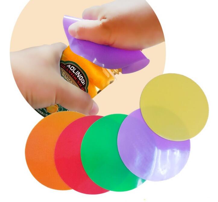 200pcs Silicone Jar Opener Bottle Opener Multi-Purpose Round Gripper Pad Bottle Lid Opener Pot Holder Kichen Accessories#39103
