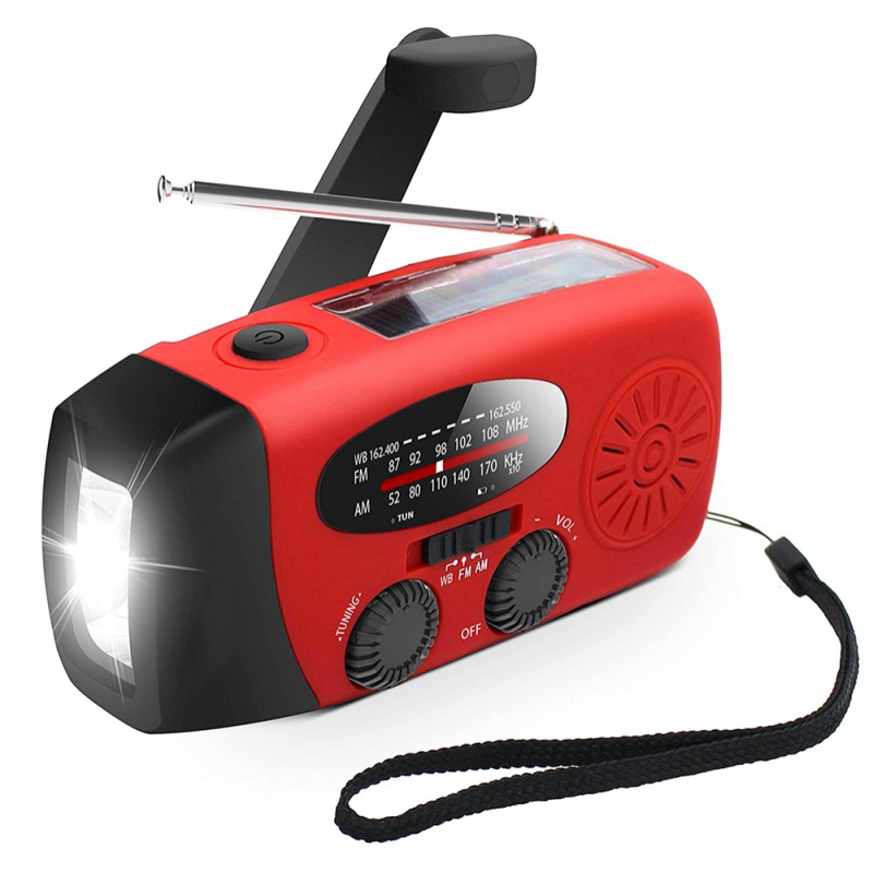 Upgraded Solar Hand-cranked Radio Dynamo AM/FM/NOAA Weather Forecast Radio LED Charging Emergency 2000MAH Capacity
Upgraded Solar Hand-cranked Radio Dynamo AM/FM/NOAA Weather Forecast Radio LED Charging Emergency 2000MAH Capacity