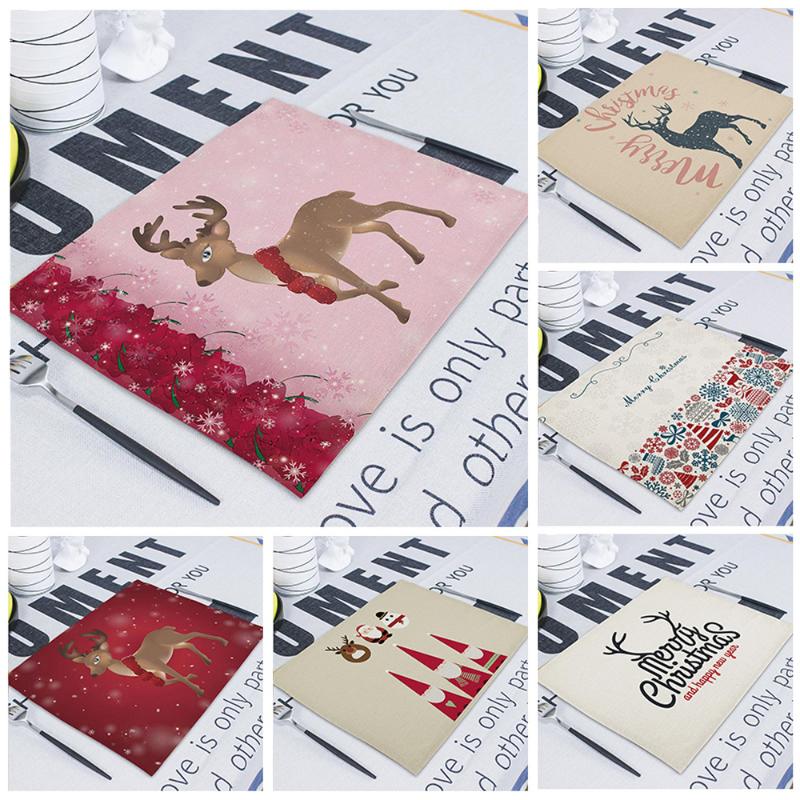 Happy Christmas Table Napkins Plates Santa Claus Printed Cloth Dinner Decor Accessories Wedding Party Napkins Tovaglioli Natale
Happy Christmas Table Napkins Plates Santa Claus Printed Cloth Dinner Decor Accessories Wedding Party Napkins Tovaglioli Natale