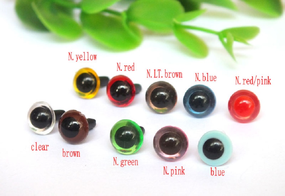 100Pcs High quality multi use toy eyes safety eyes colored eyes -7.5mm animal - needle felting
100Pcs High quality multi use toy eyes safety eyes colored eyes -7.5mm animal - needle felting