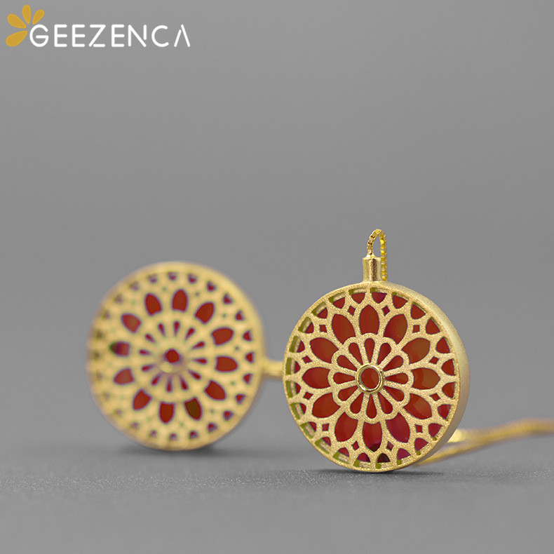 Original Design 925 Sterling Silver Agate Hollow Rose Window Drop Earring Fine Jewelry for Women Classic Trendy Dangle Earrings
Original Design 925 Sterling Silver Agate Hollow Rose Window Drop Earring Fine Jewelry for Women Classic Trendy Dangle Earrings