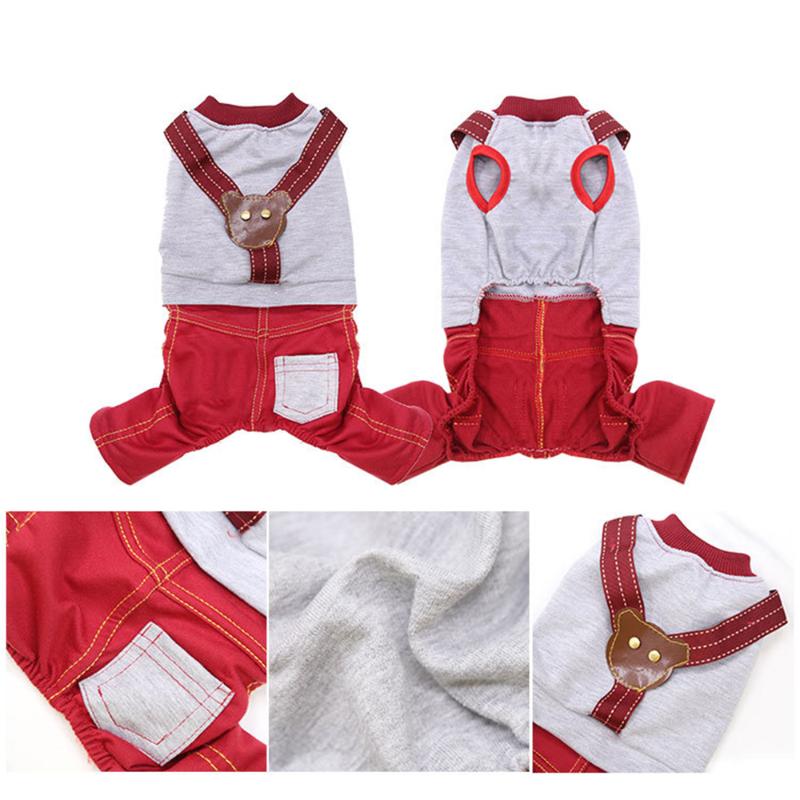 Dog Clothes Warm Pet Dog Jacket Coat Four-legged Trousers Pocket Pants For Small Medium Dogs Coat Hoodie Sweatshirt Cotton #2, Red wine
Dog Clothes Warm Pet Dog Jacket Coat Four-legged Trousers Pocket Pants For Small Medium Dogs Coat Hoodie Sweatshirt Cotton #2, Red wine