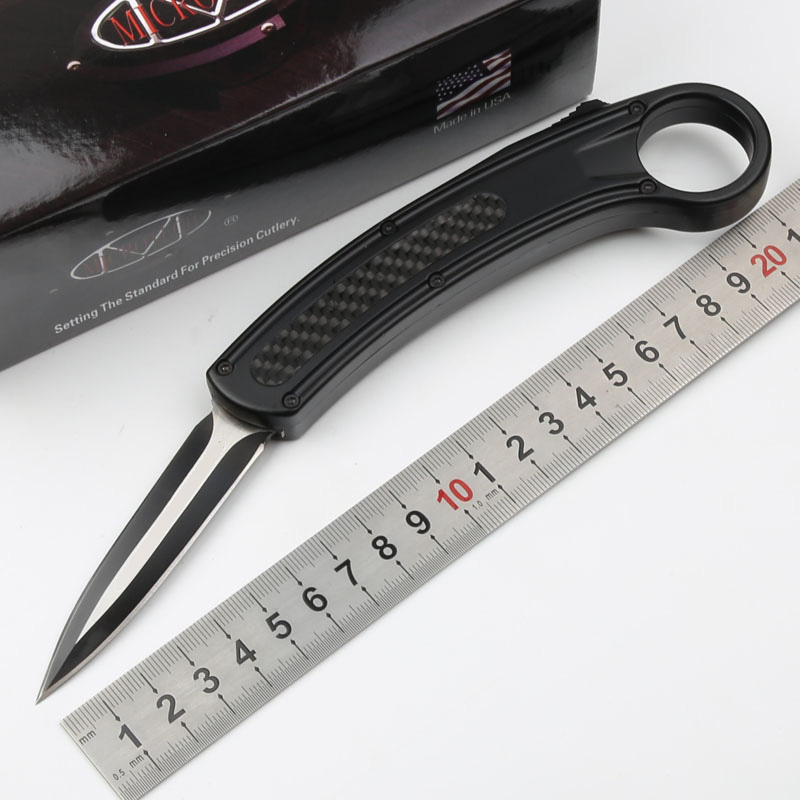 MICRO-TECH Scarab Claw Tactical Automatic Knife 440C Blade Aluminum Handle EDC Tool MT UTX 85 UTX 70 BM 3300 KNIFE
MICRO-TECH Scarab Claw Tactical Automatic Knife 440C Blade Aluminum Handle EDC Tool MT UTX 85 UTX 70 BM 3300 KNIFE