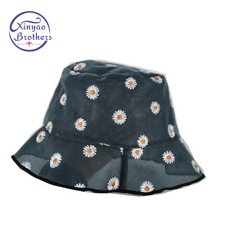 2020 HOT Daisy Flower Lace Fisherman Hat Women Ladies Breathable Revealing Sun Basin Bucket Hat For Summer Outdoor Sunscreen Cap, Black
2020 HOT Daisy Flower Lace Fisherman Hat Women Ladies Breathable Revealing Sun Basin Bucket Hat For Summer Outdoor Sunscreen Cap, Black